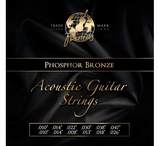 Framus 47240 12S струны для 12-струнной акустической гитары 10-47, фосфор/ бронза