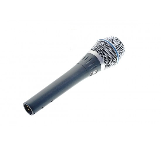 Shure BETA 87A конденсаторный суперкардиоидный вокальный микрофон, выставочный экземпляр