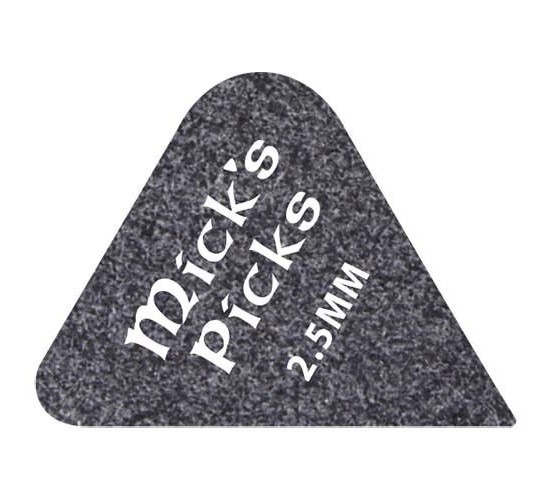 D'Andrea UKE-1-TRIAD Mick’s Picks Медиаторы для укулеле (2шт), толщина 2,5мм