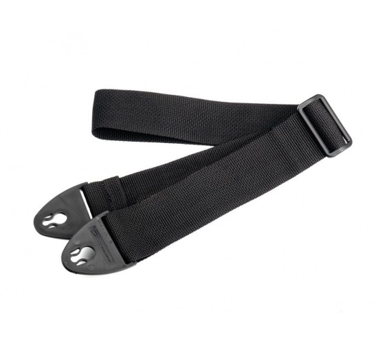 D'Andrea 1355BLK Polyweb Ace-Lock Ремень для гитары, черный