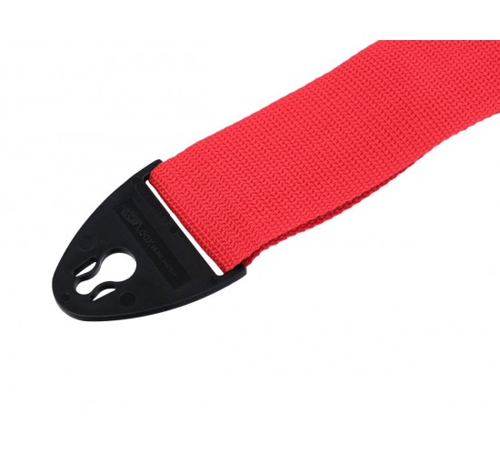 D'Andrea 1355RED Polyweb Ace-Lock Ремень для гитары, красный