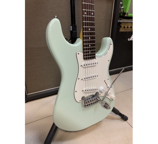 G&L Tribute Legacy Surf Green Jatoba электрогитара USED