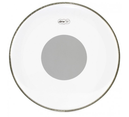 Ludwig LW6120R Powerstroke 3 Silver Dot Пластик для бас-барабана 20