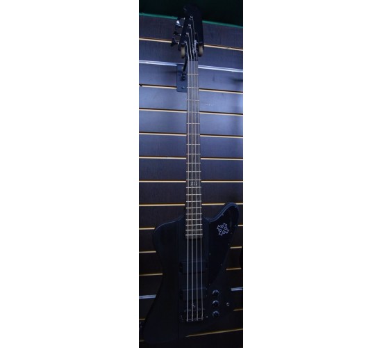 Epiphone Goth Thunderbird IV Бас-гитара, цвет черный матовый USED