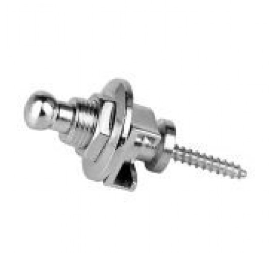 Musiclily M183-2 Крепление ремня с блокировкой, хром, 2шт