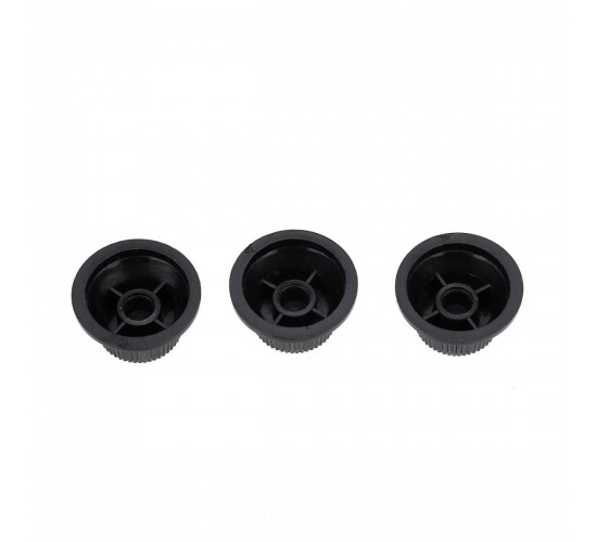 Musiclily MX1563BK-2MX1564BK Комплект ручек потенциометров (2+1), Strat Style, черные