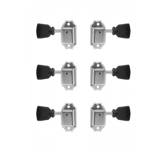 Gotoh SD90-SLB-N-L3+R3 Колки для гитары 3+3, никель