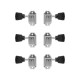 Gotoh SD90-SLB-N-L3+R3 Колки для гитары 3+3, никель