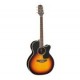 Takamine G50 Series GD51CE-BSB электроакустическая гитара типа dreadnought cutaway, цвет санберст