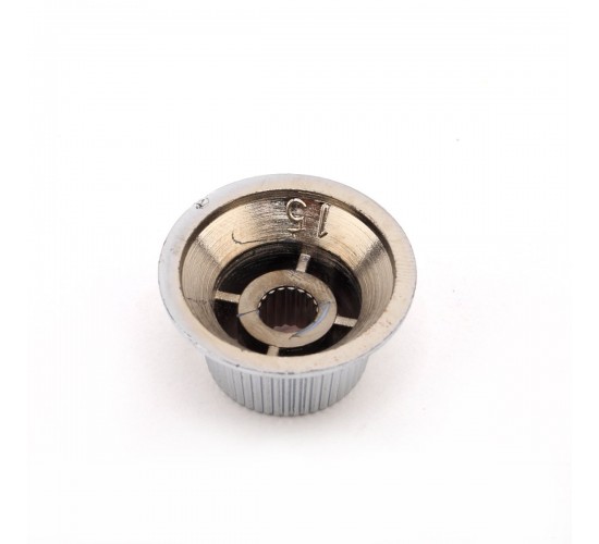 Musiclily MX0619 Ручка потенциометра ST Style, Volume, метрическая, хром