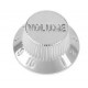 Musiclily MX0619 Ручка потенциометра ST Style, Volume, метрическая, хром