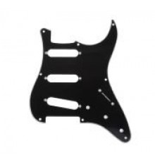 Musiclily MX1405BK Защитная накладка гитары Fender Stratocaster Japan, 3 слоя, черная