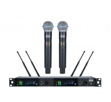 XLine MD-262A-D Радиосистема двухканальная c двумя ручными передатчиками