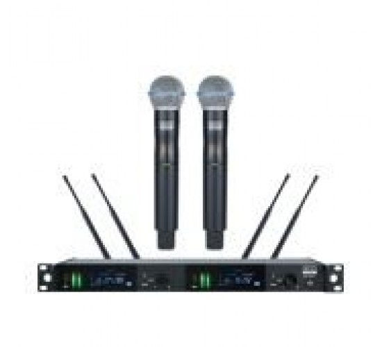 XLine MD-262A-D Радиосистема двухканальная c двумя ручными передатчиками