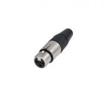 Rean RC3F кабельный разъем XLR female 3-контакта