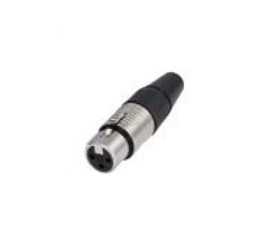 Rean RC3F кабельный разъем XLR female 3-контакта