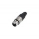 Rean RC3F кабельный разъем XLR female 3-контакта