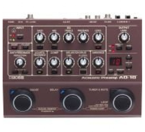 Boss AD-10 предусилитель/процессор эффектов для акустической гитары