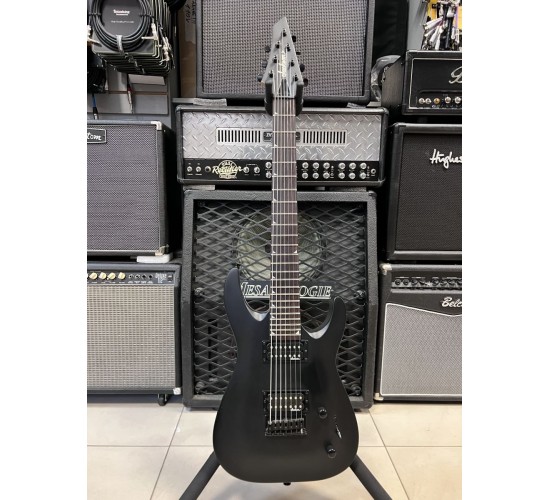 Jackson JS22-7 DKA, AH FB - HT STN 7-ми струнная электрогитара, цвет черный USED
