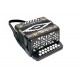Шуйская гармонь S40XL-C-BLACK Гармонь «Сувенир» 15х12-I, черная, палехская роспись