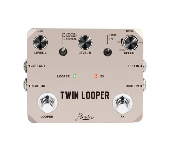 Rowin Twin Looper LTL-02 гитарная педаль лупер