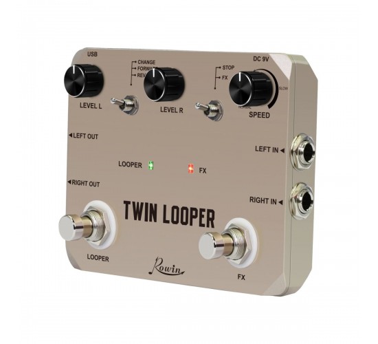 Rowin Twin Looper LTL-02 гитарная педаль лупер