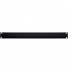 NordFolk NRP-1U рэковая панель, 1U, сталь, черный
