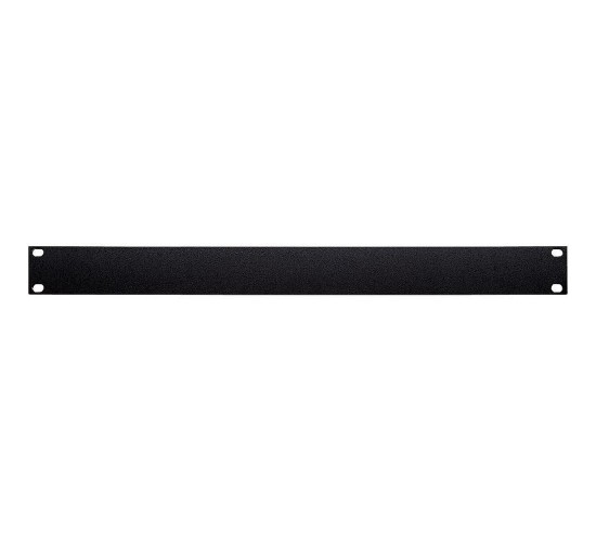 NordFolk NRP-1U рэковая панель, 1U, сталь, черный