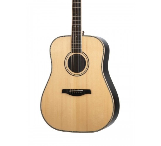 Parkwood P810ADK-WCASE-NAT Акустическая гитара, цвет натуральный, с футляром