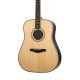 Parkwood P810ADK-WCASE-NAT Акустическая гитара, цвет натуральный, с футляром