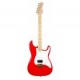 JET JS-400 RD G электрогитара, Stratocaster, корпус липа, 22 лада, HSS, tremolo, цвет RD