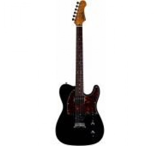 JET JT-350 BK R электрогитара, Telecaster, корпус липа, 22 лада, SH, цвет черный