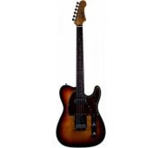 JET JT-350 SB R электрогитара, Telecaster, корпус липа, 22 лада, SH, цвет Sunburst