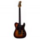 JET JT-350 SB R электрогитара, Telecaster, корпус липа, 22 лада, SH, цвет Sunburst