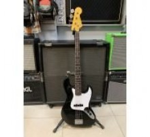 Fender Jazz Bass JB-62 бас-гитара, цвет черный, Япония 1999-2002 USED
