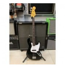 Fender Jazz Bass JB-62 бас-гитара, цвет черный, Япония 1999-2002 USED