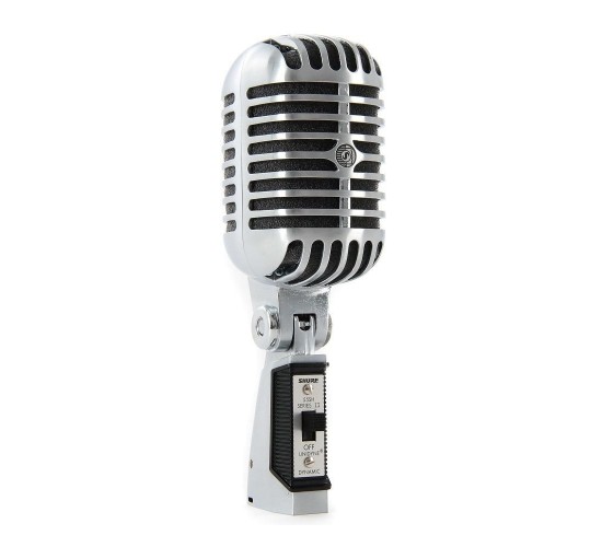 Shure 55SH Series II динамический кардиоидный вокальный микрофон с выключателем, ретро вокальный микрофон Элвиса