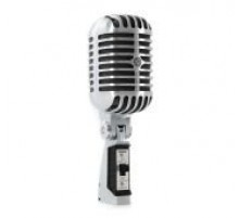 Shure 55SH Series II динамический кардиоидный вокальный микрофон с выключателем, ретро вокальный микрофон Элвиса