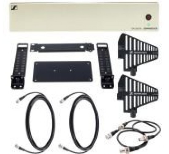 Sennheiser EW-D ASA Q-R-S активный антенный сплиттер,  набор 2 направленные антенны, 4 кабеля, рэковое крепление
