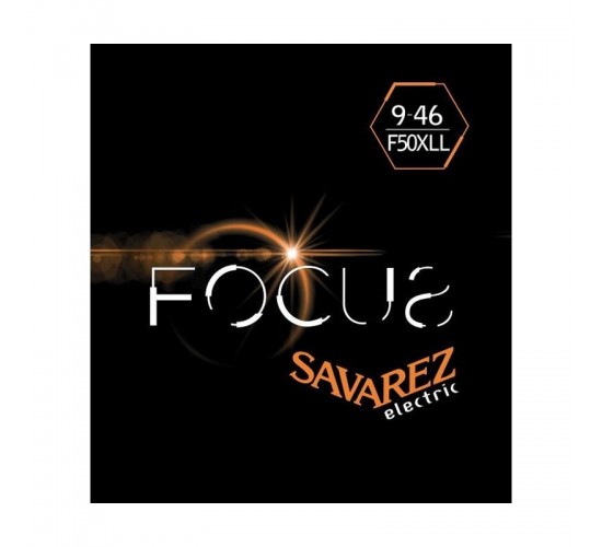 Savarez F50XLL Focus Комплект струн для электрогитары, никелированные, 9-46