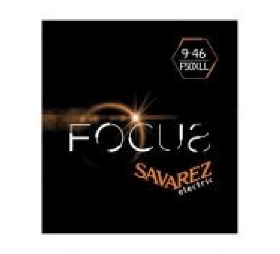 Savarez F50XLL Focus Комплект струн для электрогитары, никелированные, 9-46