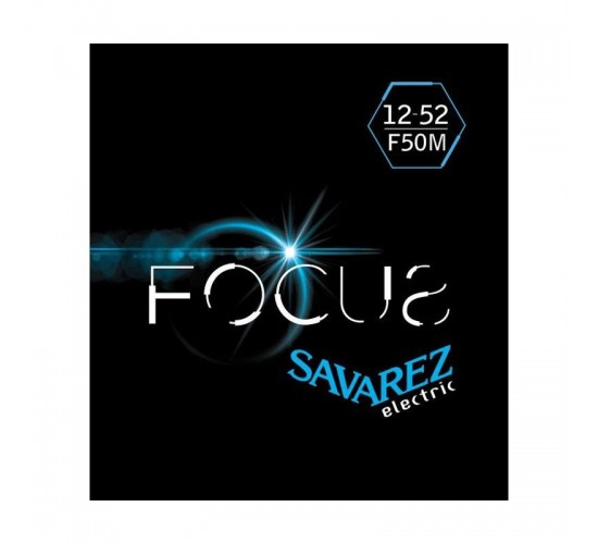 Savarez F50M Focus Комплект струн для электрогитары, никелированные, 12-52