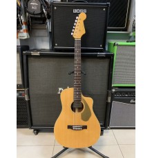 Fender Malibu CE электроакустическая гитара Parlor USED