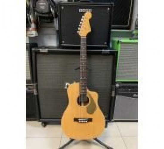 Fender Malibu CE электроакустическая гитара Parlor USED