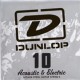 Dunlop DPS10 отдельная струна для акустической гитары или электрогитары .010