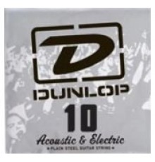 Dunlop DPS10 отдельная струна для акустической гитары или электрогитары .010