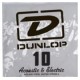 Dunlop DPS10 отдельная струна для акустической гитары или электрогитары .010