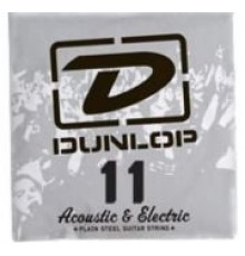 Dunlop DPS11 отдельная струна для акустической гитары или электрогитары .011