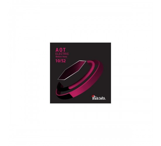 BlackSmith AOT Electric Medium Heavy 10/52 струны для электрогитары, 10-52, никель с покрытием
