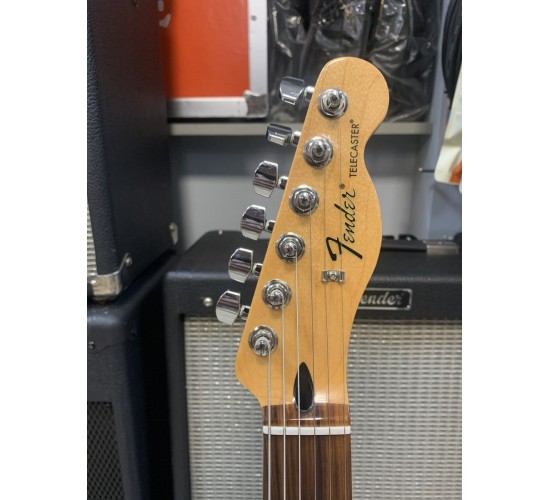 Fender Standard Telecaster PF HH электрогитара, цвет серебристый, Мексика 2017